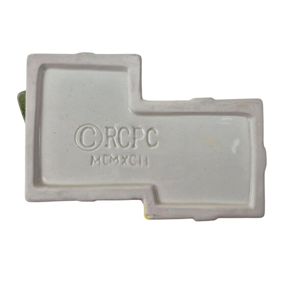 Spode Christmas Tree Candy Box Small Lidded RCPC Vintage England Earthenware - Picture 9 of 10